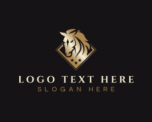 Premium Equestrian Horse logo