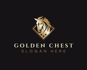 Premium Equestrian Horse logo design