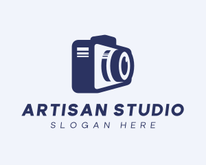 Camera Photographer Videographer logo design