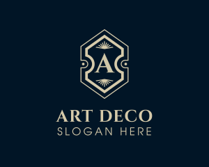 Hotel Interior Design Decor logo design