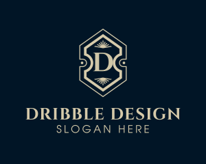 Hotel Interior Design Decor logo design