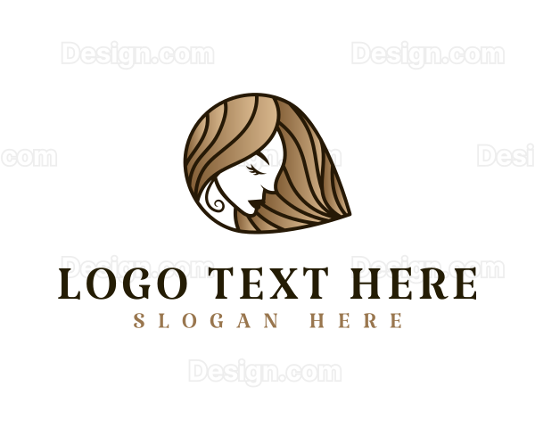 Lady Hair Salon Logo