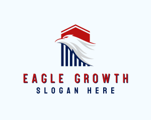 Eagle Aviation Flight logo design