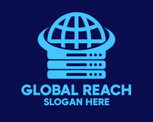 Blue Global Server logo