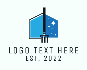 Blue House Cleaner logo