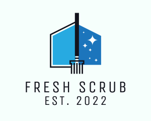 Blue House Cleaner logo