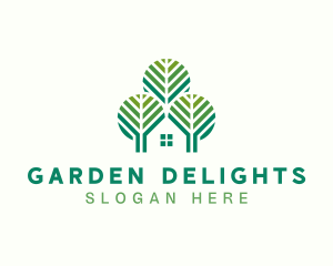 Environmental Tree Plant logo design