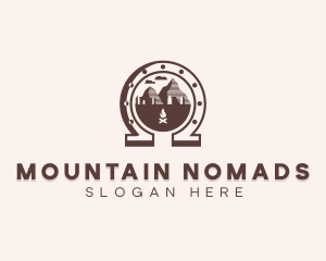 Horseshoe Mountain Camp logo design