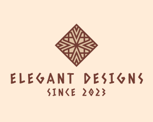 Intricate Ethnic Pattern logo design