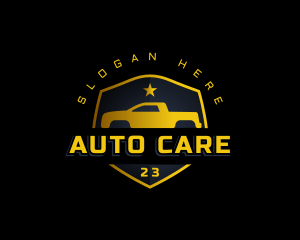 Pickup Automotive Vehicle logo design