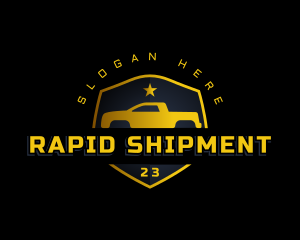 Pickup Automotive Vehicle logo design