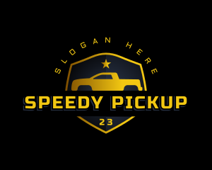 Pickup Automotive Vehicle logo