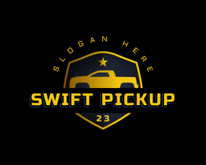 Pickup Automotive Vehicle logo