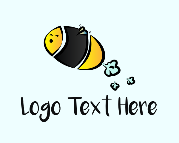 Wasp logo example 4
