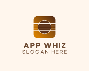 Music Strings Application logo design