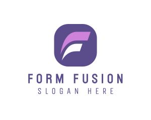 Software Programmer Letter F logo design