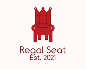 Red Royal Throne logo