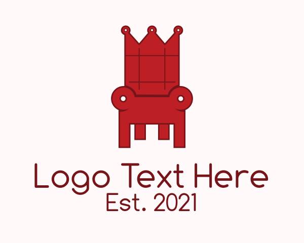 Throne logo example 3