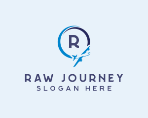 Airplane Vacation Travel  logo