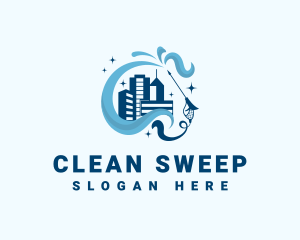 Urban City Cleaning logo design