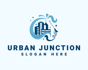 Urban City Cleaning logo design