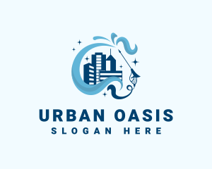 Urban City Cleaning logo design