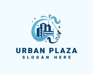 Urban City Cleaning logo design