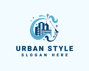 Urban City Cleaning logo design