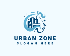 Urban City Cleaning logo design