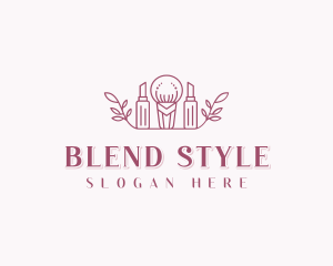 Lipstick Makeup Styling logo design