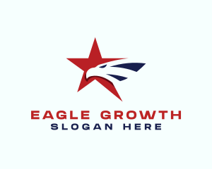 Eagle Patriot Star logo design