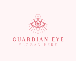 Bohemian Eye Star logo design