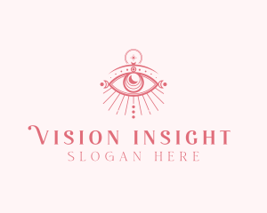 Bohemian Eye Star logo design