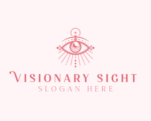 Bohemian Eye Star logo design