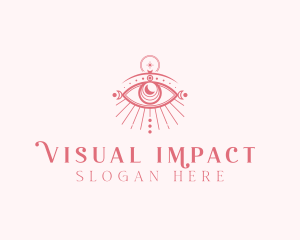 Bohemian Eye Star logo design