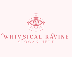 Bohemian Eye Star logo design