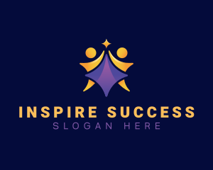 Leadership Star Goal logo design