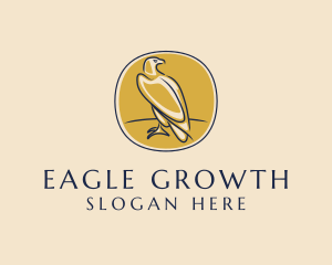 Wild Eagle Bird logo design