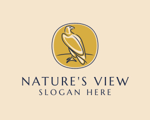 Wild Eagle Bird logo design