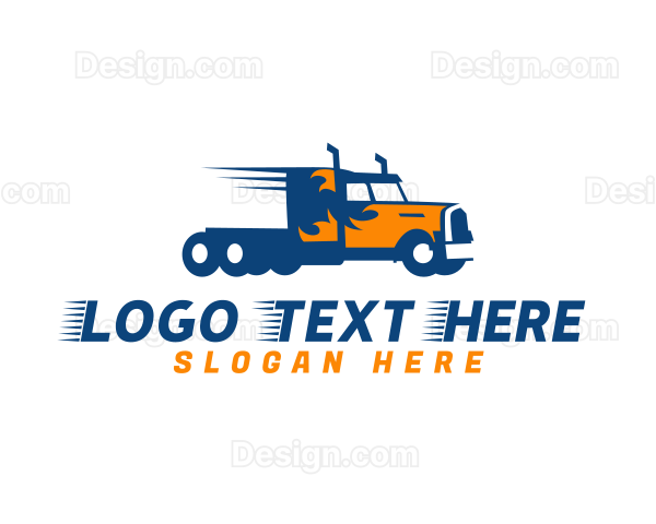 Fast Hotrod Delivery Logo