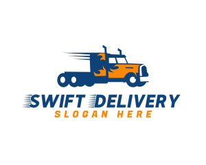 Fast Hotrod Delivery logo design