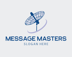 Satellite Communication Dish  logo