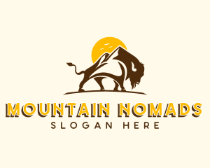 Ox Mountain Summit logo design