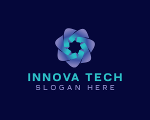 Startup Tech Vortex  logo design