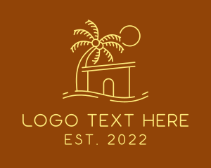 Beach Resort Vacation  logo