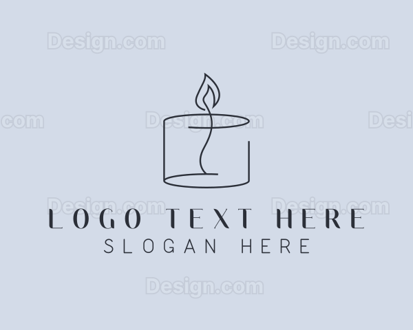 Candlelight Decor Candle Logo