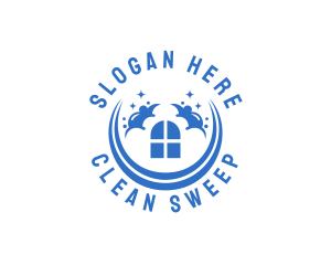 Sparkly Window Cleaning logo design