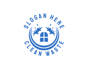 Sparkly Window Cleaning logo design