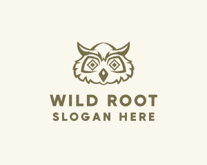 Wild Owl Bird logo design