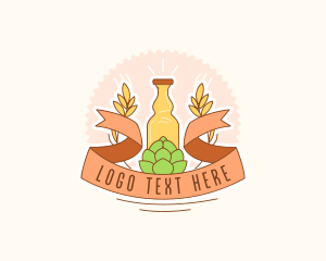 Brewery Beer Hops  logo